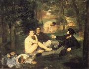 Edouard Manet, Fruhstuch in Grunen
